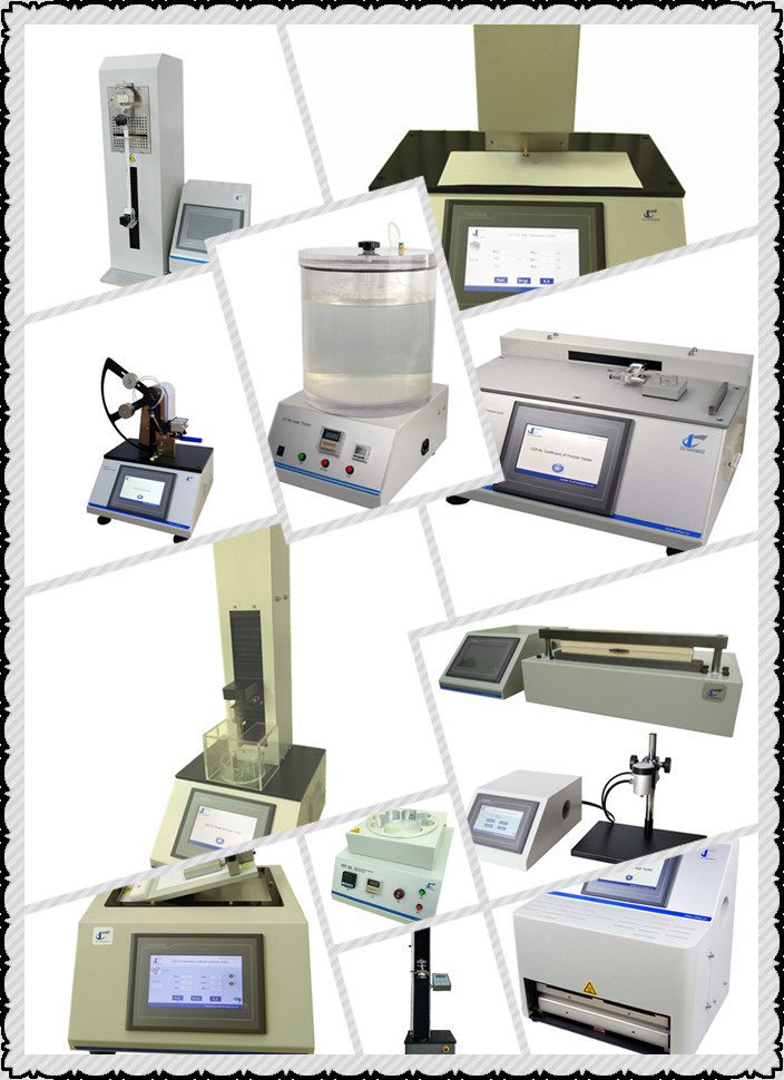 Hot Tack Tester HTT-02 ASTM F1921 Hot Tack Method B Polymer Heat Seal And Hot Tack Tester