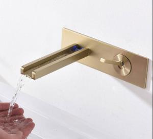 China LED Luminous Concealed Waterfall New Design Faucets wholesale