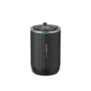 China Dark Grey Alloy ABS Electronic Component Car Fragrance Diffuser For Air Freshening wholesale
