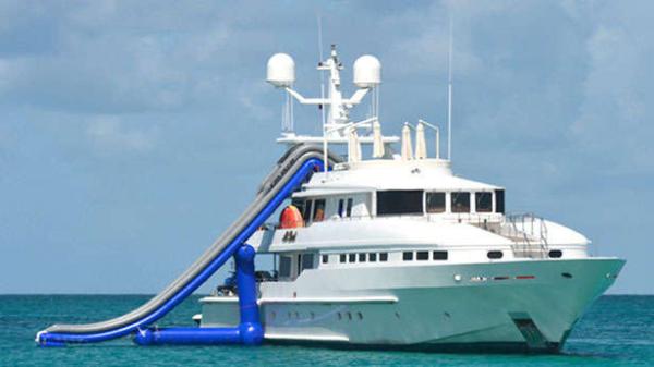 Quality Ocean Floating Spots Games, Inflatable Water Slides For Yacht for sale