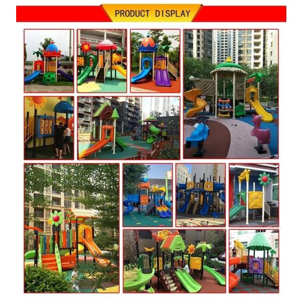Multifunction Kids Playground Slide Children Plastic Outdoor