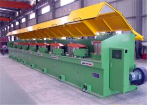 Rigid Structure Straight Wire Drawing Machine , Medium Wire Drawing Machine