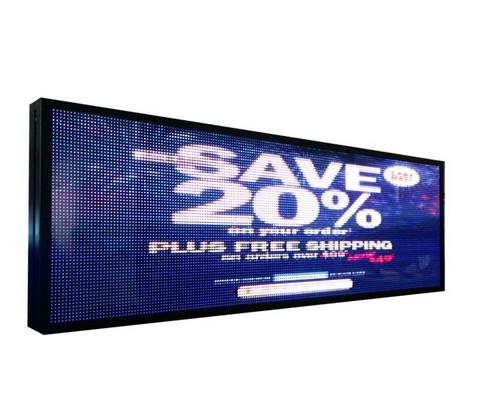 Quality White Color USB ROHS Multicolor Scrolling LED Signs for sale