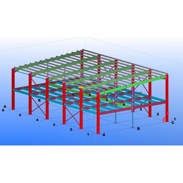 Cladding One Stop Solution For Prefabricated Steel Structure Workshop Building Project