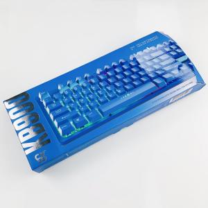 China Custom Branded Box Uv Sliver Hot Stamping Foil Computer Mouse And Keyboard Packaging Box on sale