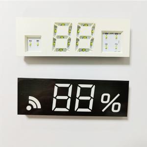 China Humidifier Purifier 2 Digit 7 Segment Display 76*25mm wholesale