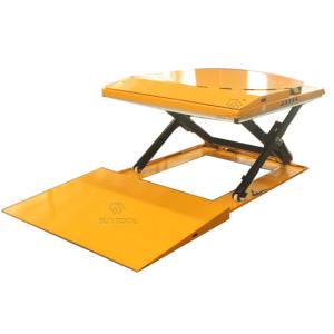 Automatic Low Profile Stretch Wrap Turntable Machines Stretch Wrapping Equipment