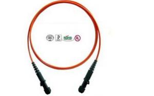 MTRJ Core Multi Mode Fiber Optical Patch Cord For Communication System