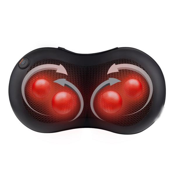 Quality Adapter Powered Electric Massage Pillow With Reversal Direction Control for sale