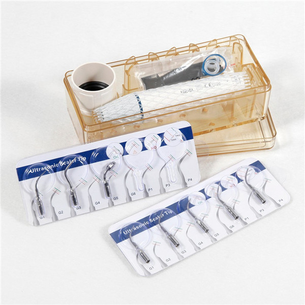 A7 LED Ultrasonic Scaler With 8 Tips Compatible With EMS Woodpecker