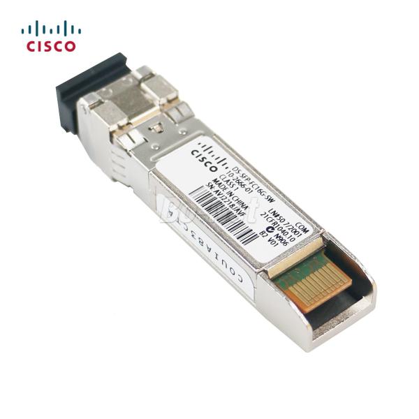 Quality Cisco DS-SFP-FC16G-SW 16 Gbps Fibre Channel SW SFP+, LC Module for sale