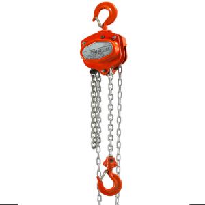 China Color Optional Hand Chain Hoist Multipurpose For Construction Lifting Material wholesale