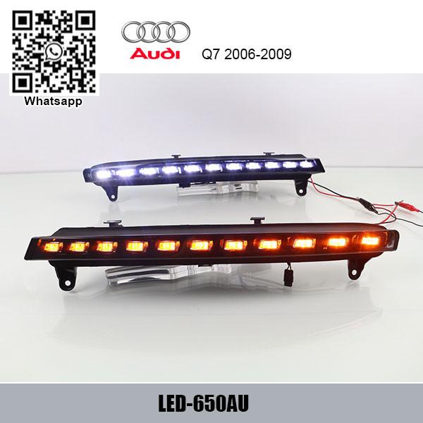 Quality AUDI Q7 Car led driving lights DRL turn signal Daytime Lights 2006-2009 for sale