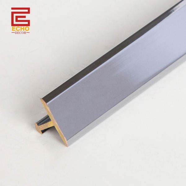 Quality Custom Chrome Plated Brass Profile T Section Tile Divider Trim for sale