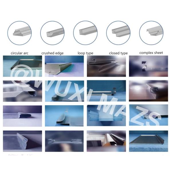 Painting Automatic Sheet Metal Bending Machine 160 X 210mm Four Edge Cnc Sheet Metal Folding