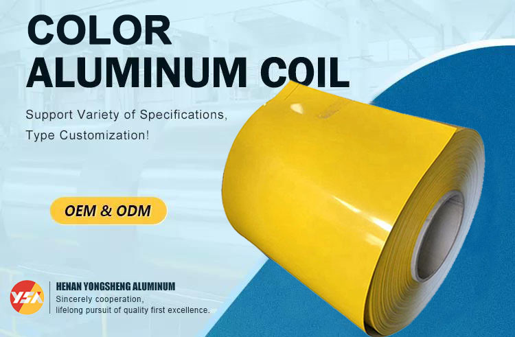 Polyester Coated Painted Aluminum Coil / High Quality 0.25-1.8mm Aluminum Coil Painted