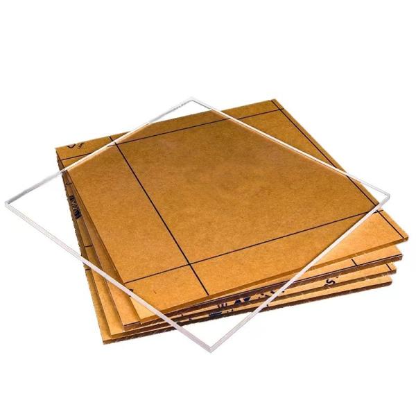 Glass Look Clear Cast Acrylic Sheet From 1.8mm-40mm Thickness Custom Cast Acrylic