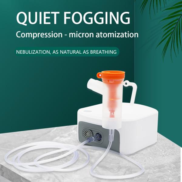 Mini Travel Portable Breathing Treatment Machine Air Compressor Silent Ultrasonic