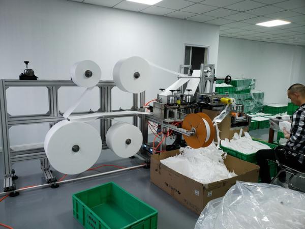 Quality Automatic Face Mask Production Line For KN95 / N95 Mask / Dust Proof Mask for sale