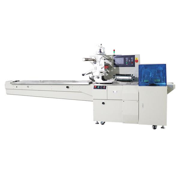 Servo Control 220V 50Hz Metallic Film Pillow Packaging Machine Customized For Thermal Paper Large Dia Rolls