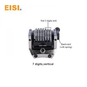 Vertical Type Heidelberg GTO52 Parts Numbering Machine Seven Digits