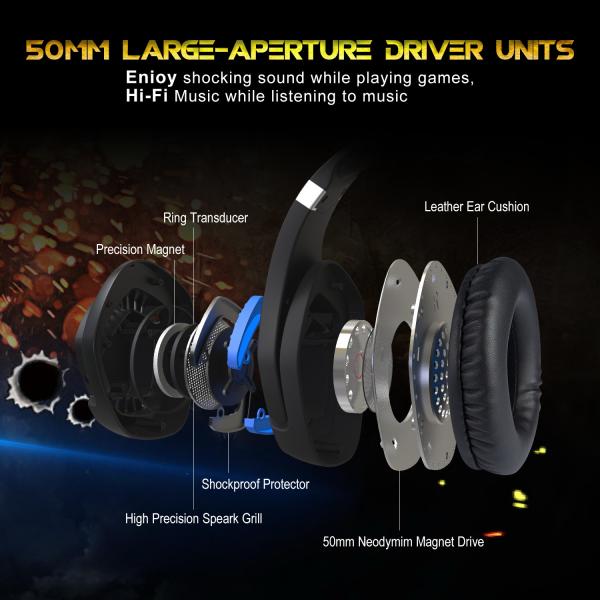 Stereo 2.4g CE Onikuma K1 Pro Gaming Headset