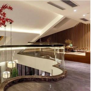 Custom Curved Glass Building Greenhouse Wall Balcony Railing Tempered Curve