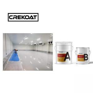 Topcoat Solvent Free Industrial Epoxy Floor Coating Abrasion Self Leveling