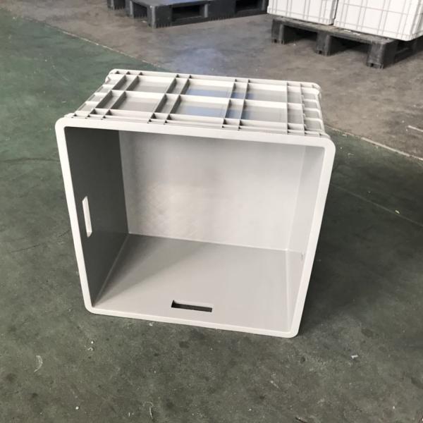 Solid Compact Cube Euro Stacking Containers 50ltr Polypropylene Material