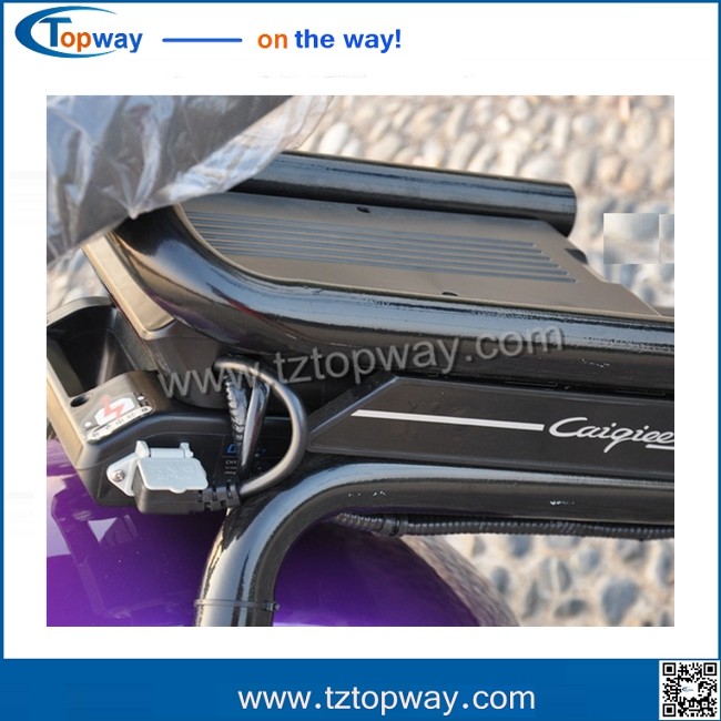 18*9.5 inch big tyre 1000w 60v harley electric scooter no folding stand up citycoco