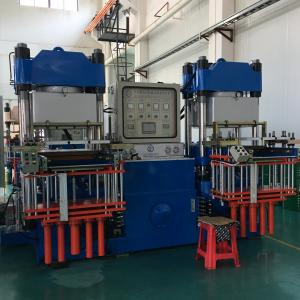 China Dual Tables 250 Ton Clamp Force Vacuum Compression Molding Machine With 2 Pumps wholesale