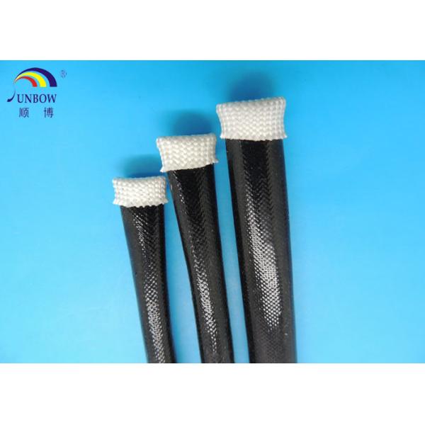 4KV Silicone Rubber Sleeve Expandable Braided Sleeving With 2 : 1 Expandable Ratio