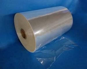 China 18 Mic beverage bottle sleeve band labels heat shrink film 45cm Wide X 1335 Meters Fold PETG wholesale