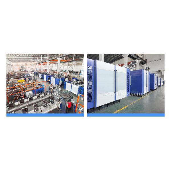 3 Layer Extrusion Blow Molding Machine for 4 Liter HDPE Plastic Bottle Making with Double Station