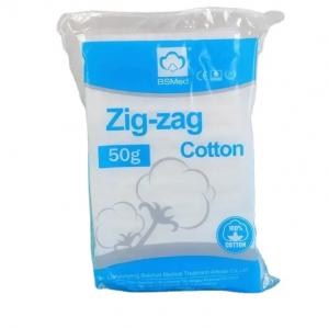China Sterile Medical Zig Zag Cotton Regular Size 15*5/18*7 wholesale
