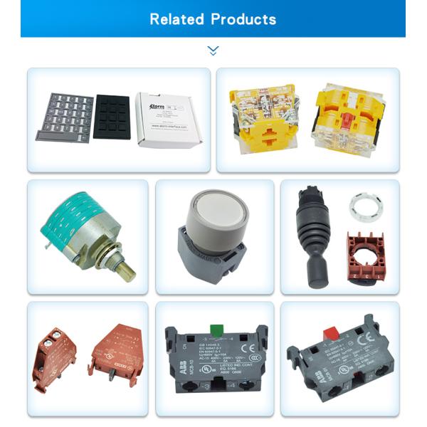 925500596 ABB Switches CBK-PMT3R For Auto Cutter GT7250 Mushroom Actuator 30MM