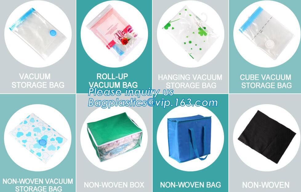 Embossing Resealable Vacuum Food Bags For Household Eco- friendly Texture Vacuum Food Storage Plastic Bag Rolls Moisture