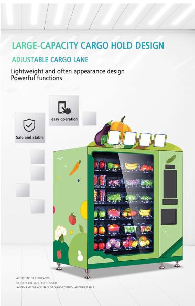 Quality Ex-factory price intelligent drink vending machine touch screen for sale