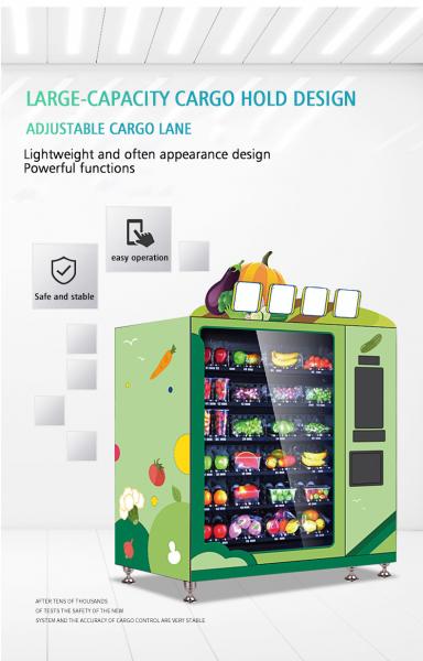 24 hours online self-service intelligent vending machine automatic food and beverage