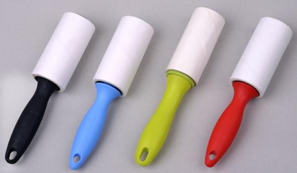 Quality 40sheets Custom Plastic Handle Clothes Cleaning Lint Roller for sale