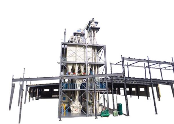 Quality High Efficiency Poultry Feed Processing Plant 1-20T Per Hour Large Capacity for sale