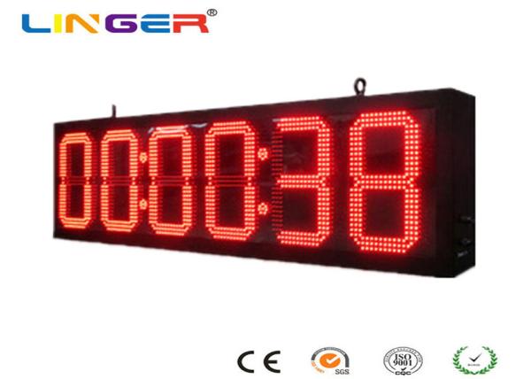 Quality IP65 Front Wall LED  Digital Clock for Bus Station / Train Station for sale