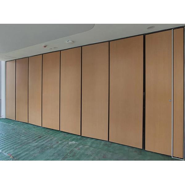 Movable Soundproof Foldable Partition Wall 65mm Aluminum Frame