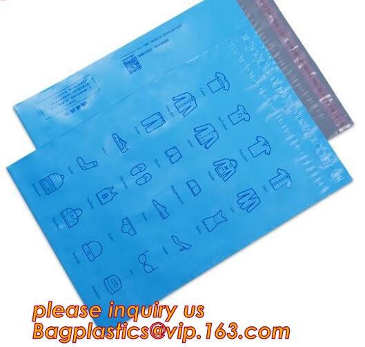 cornstarch made biodegradable and compostable courier mailing plastic shipping packaging bag with custom logo CLOTH PACK