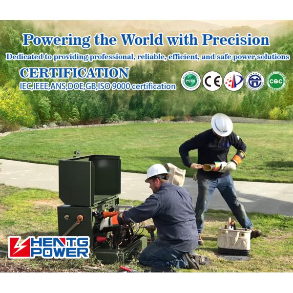 HENTG Power single phase pad mounted transformer installation