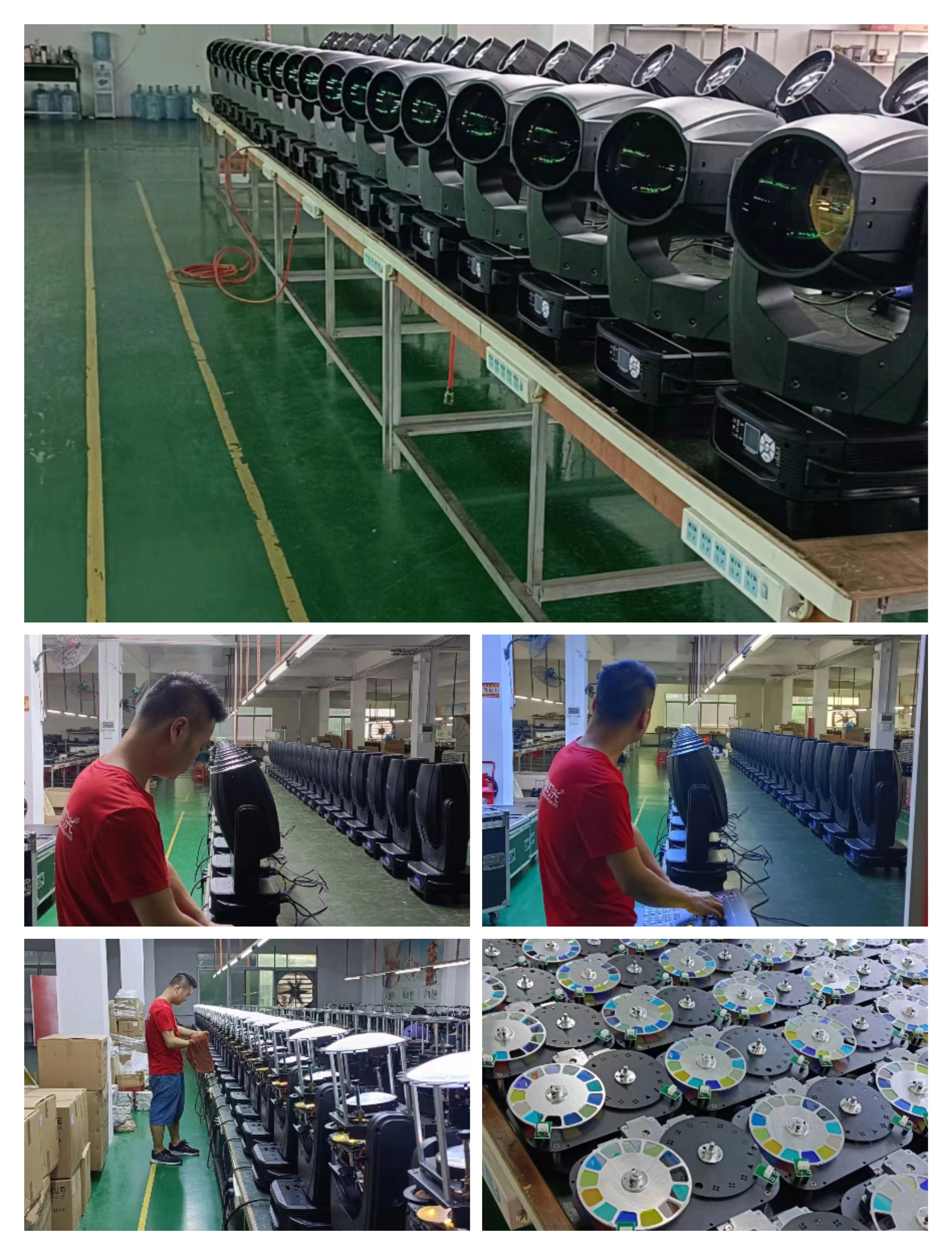 90 Ra Color Rendering Index RGB Triangle Retro Strobe Light for Hotels