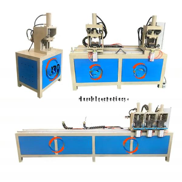 60 T Galvanized Pipe Punching Press Machines with Custom Hole Size Shearing Machines