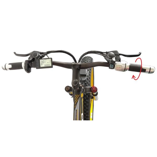 1000W Motor 13AH Lithium Battery Electric Bike SMLRO XDC600 26x4.0 inch Fat Tire E-Bike