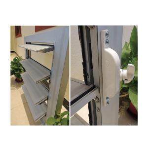 Customized Louver Window Aluminum Color Shutter Windows With Handle