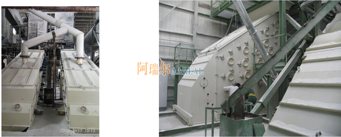 High Efficiency Energy Saving 1200*3000mm Food Grade Rectangular High Frequency Screen For Food Additives